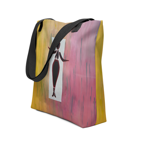 LADY IN THE RAIN TOTE BAG