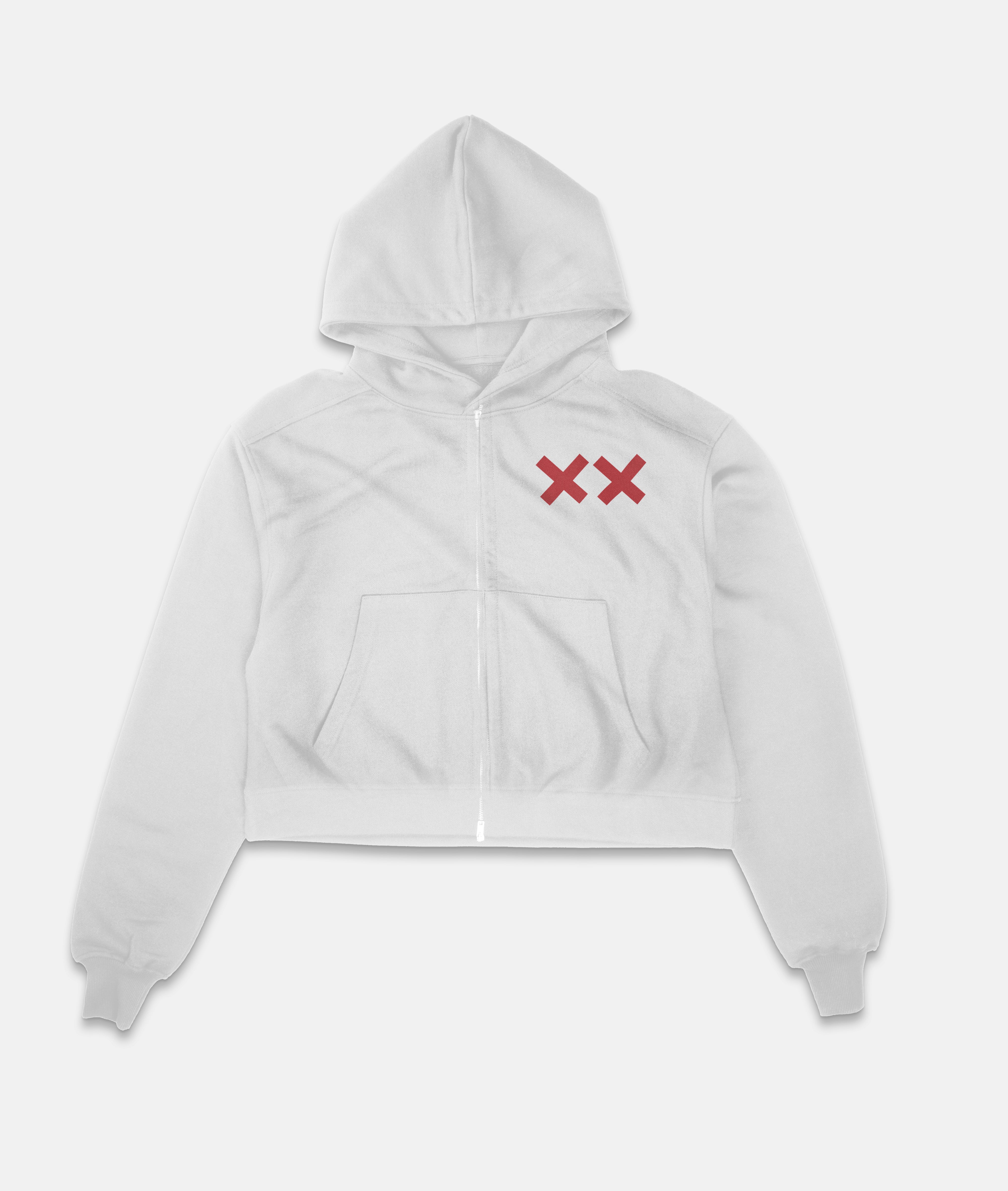 Collusion off hot sale white hoodie