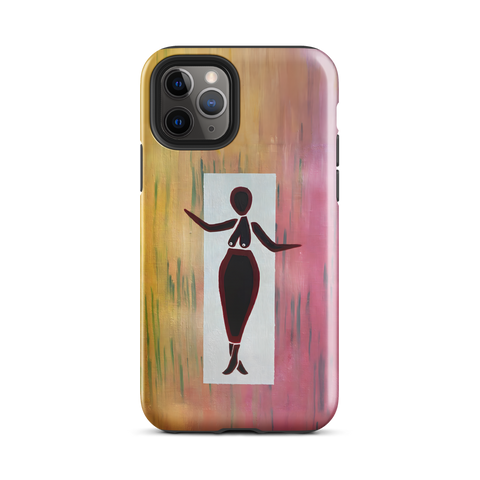LADY IN THE RAIN iPHONE CASE